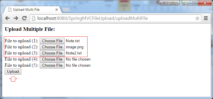 Spring MVC File Upload Esempio - Programming Academy