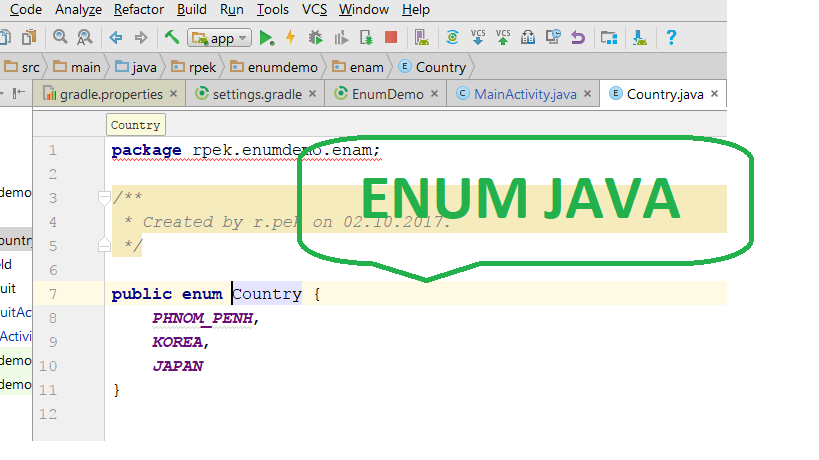 Enum In Java